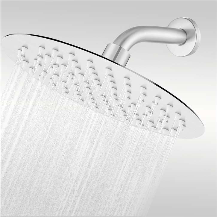 Круглая настенная душевая головка с кронштейном Fontana Showers Luxe Fontaine ARCH-00091302 - Вид №12