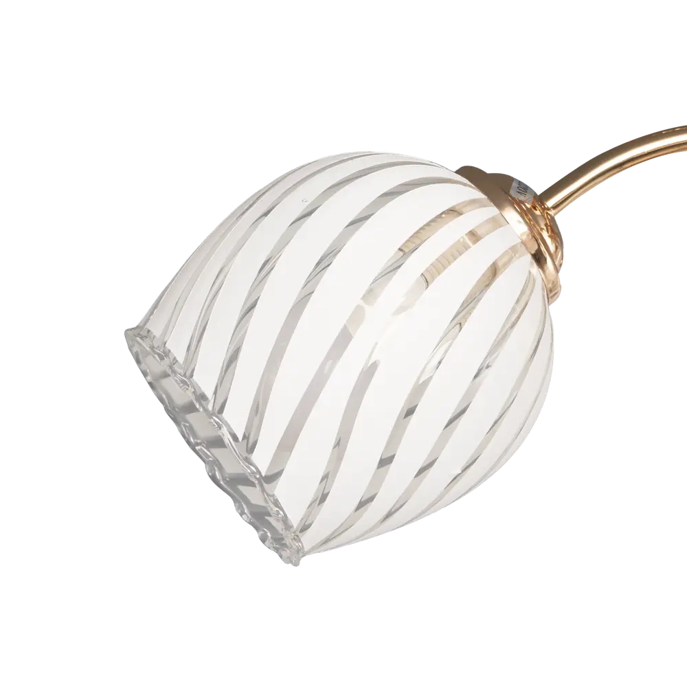 Люстра потолочная «Арабеска» КС30068/5С, 5 ламп, 15 м², цвет белый/золотой КЛЮЧНИК STLM-2009108 - Вид №5