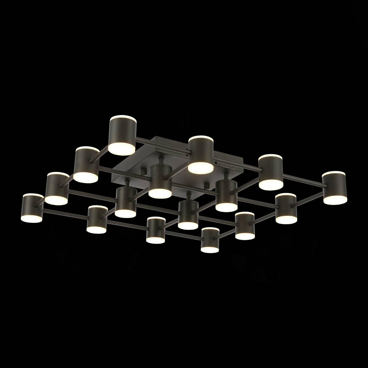 Потолочный светодиодный светильник черный Formolla SL1597.402.16 ST LUCE ДИЗАЙНЕРСКИЕ, FORMOLLA 00-3890679 Черный  - Вид №3