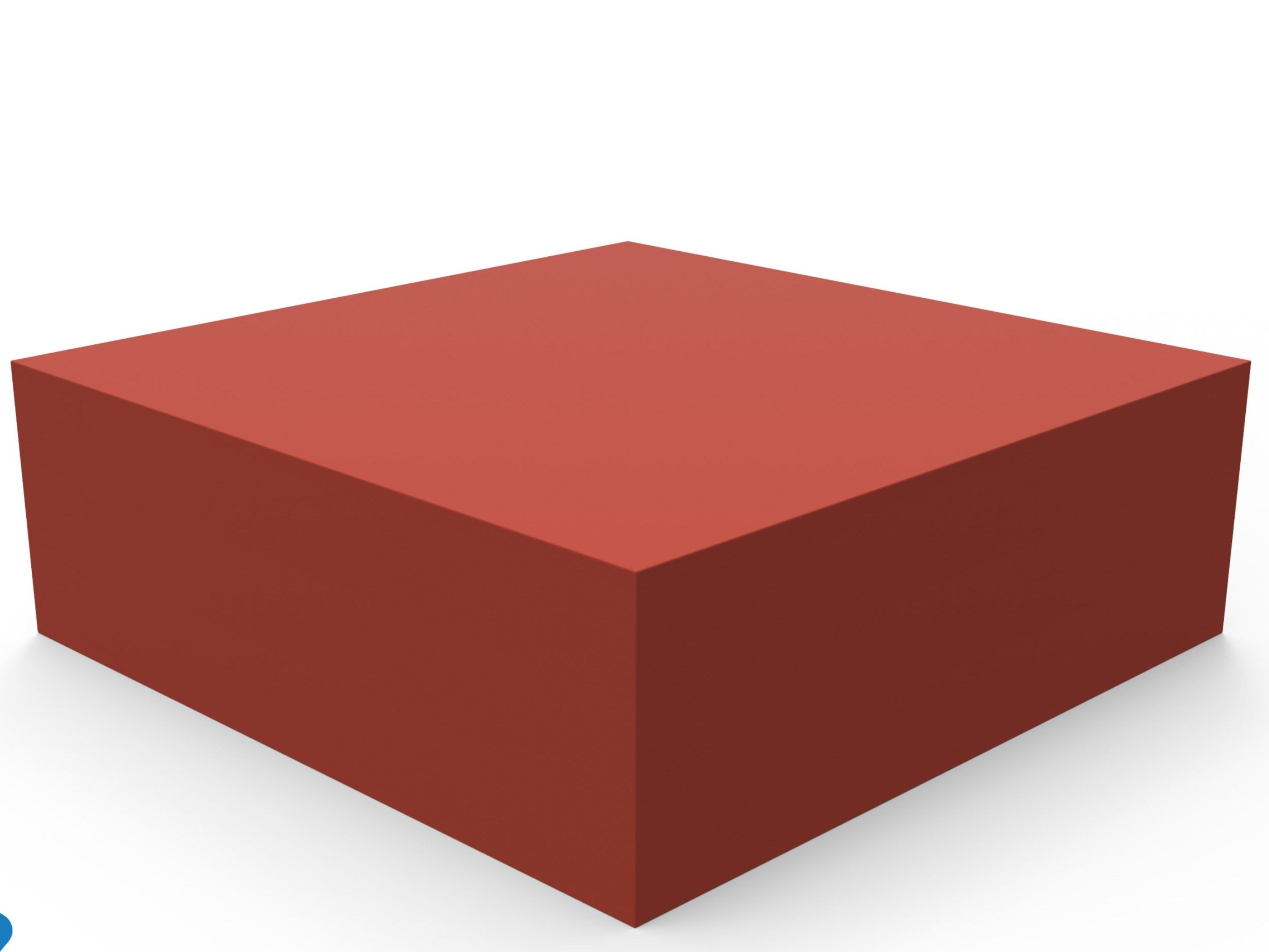 Модульный квадратный пуф из пены QM Quinze & Milan Квадратная и прямая ARCH-00143516 - Вид №2