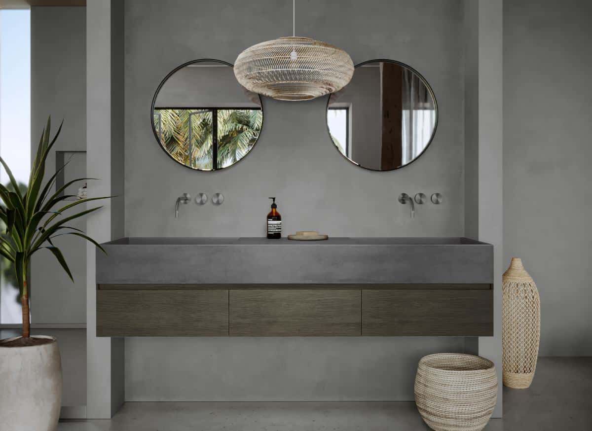 Подвесной прямоугольный двойной умывальник COCOON Maison ARCH-00125699 - Вид №6