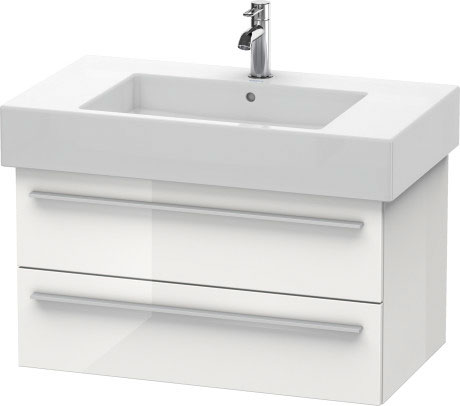 XL635207272 Тумбочка подвесная X-Large #XL6352 800 x 468 мм Дуб брашированный, натуральный шпон Duravit - Вид №2