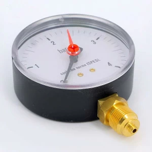 Манометр радиальный 3/8" 80 мм EMMETI 4 бар