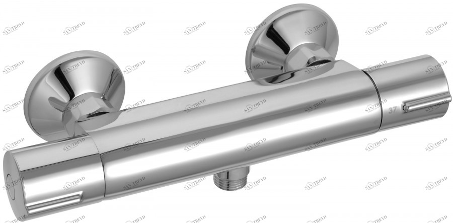 E8455-CP Термостатический настенный смеситель для душа Jacobdelafon JULY Santreyd