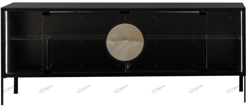 Tonin Casa Буфет стеклянный с распашными дверцами Dot DOT 2.0 sun-id-1347265