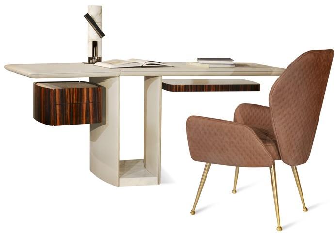 HESSENTIA | Cornelio Cappellini Письменный стол с ящиками Eclipse Santreyd sun-id-1474358 - Вид №1