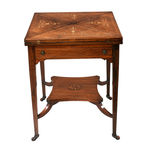 SOR27448 Эдвардианский карточный стол ijlbrown  - Вид №9