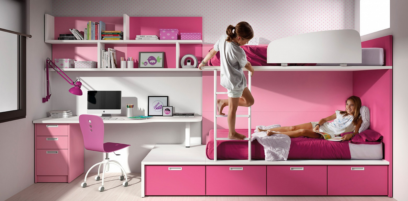 001091 Двухъярусная кровать 60 Arasanz Santreyd  - Вид №1