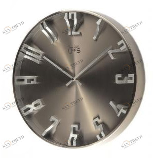 Часы настенные темно-серые Tomas Stern 9014 TOMAS STERN ДИЗАЙНЕРСКИЕ 00-3872770 Серый 