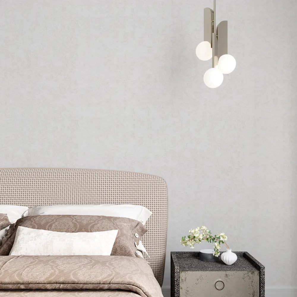 Флизелиновые обои Palitra Planet Marsella - белые полотна для стильного интерьера 89363094 STLM-1344016 - Вид №3