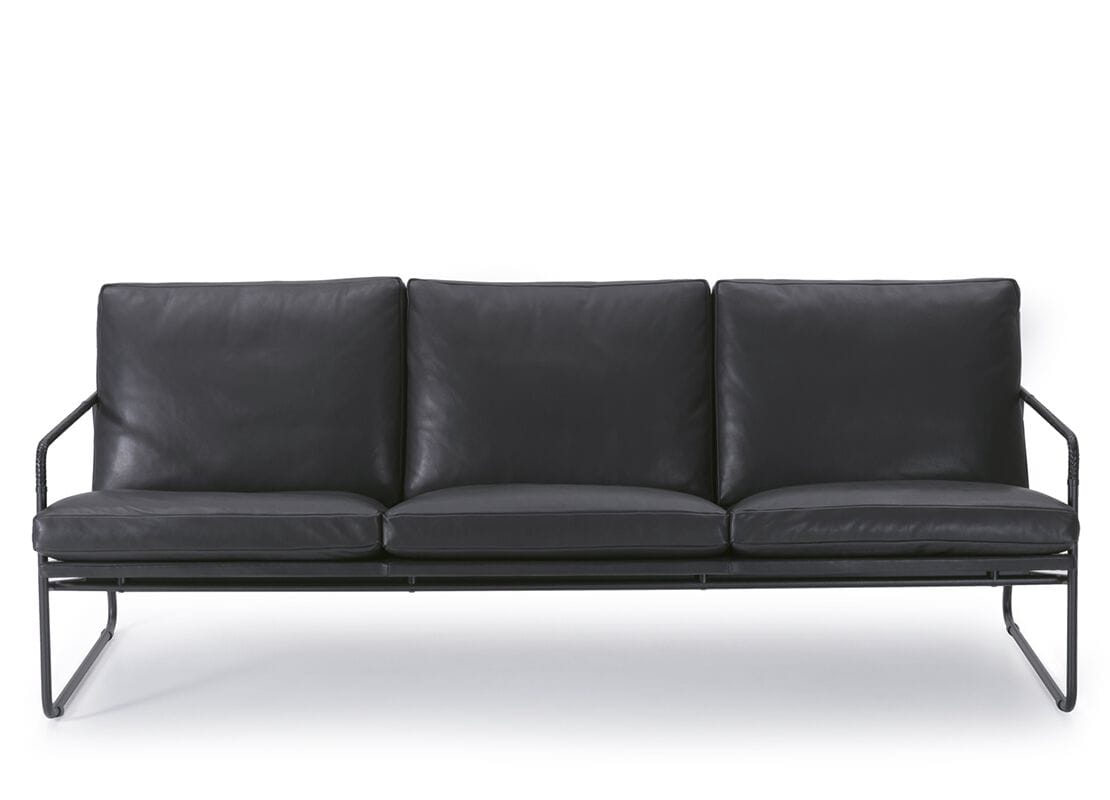 3-местный кожаный диван i 4 Mariani Пабло ARCH-00000353 - Вид №1