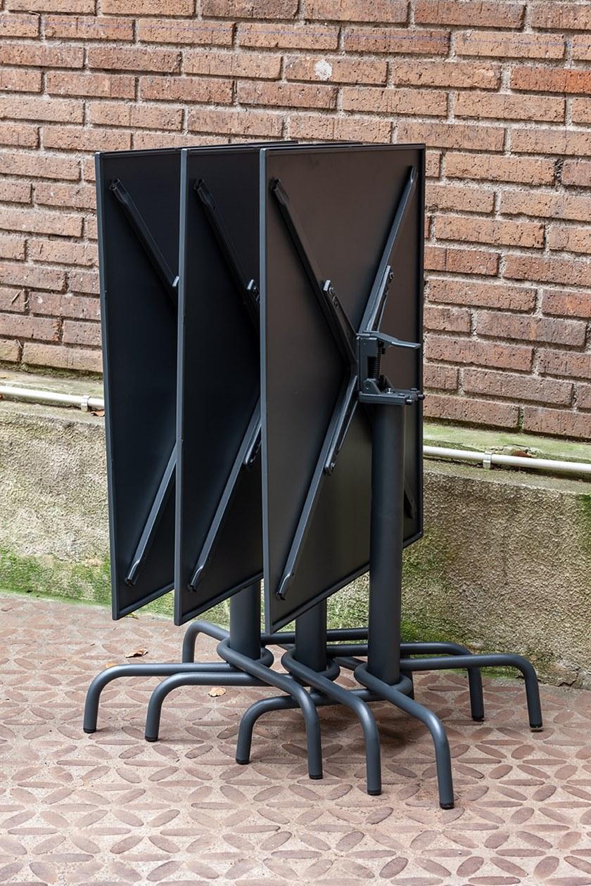 iSimar Садовый столик квадратный из стали с откидной крышкой Muelle 9270 / 9271 - Вид №7