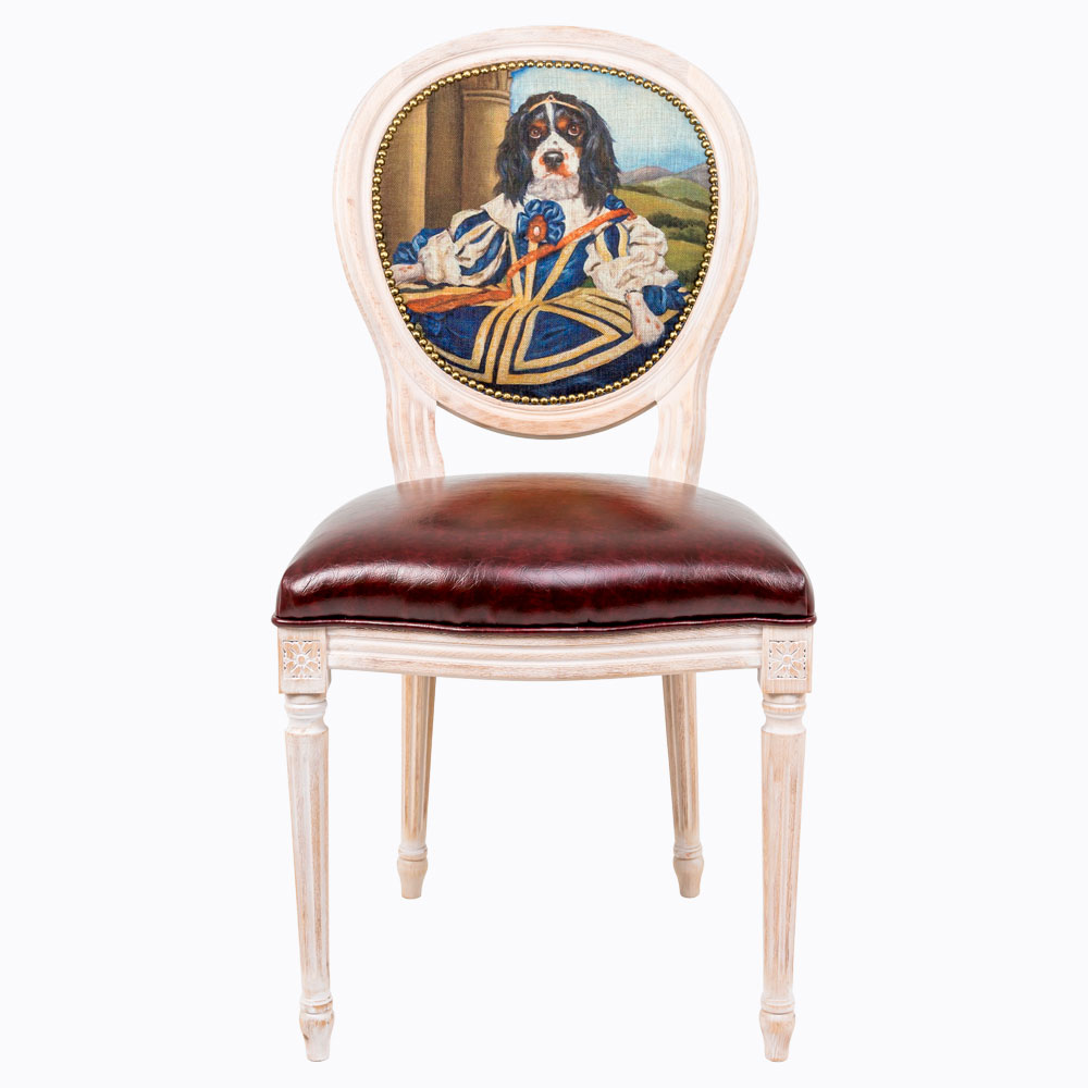 3718825 Стул «Музейный экспонат», версия 16 «Инфанта Маргарита в возрасте 8 лет» Object Desire 