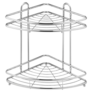 Полка для ванной Swensa Премиум SWR-662 33.5x26 см нержавеющая сталь цвет серый