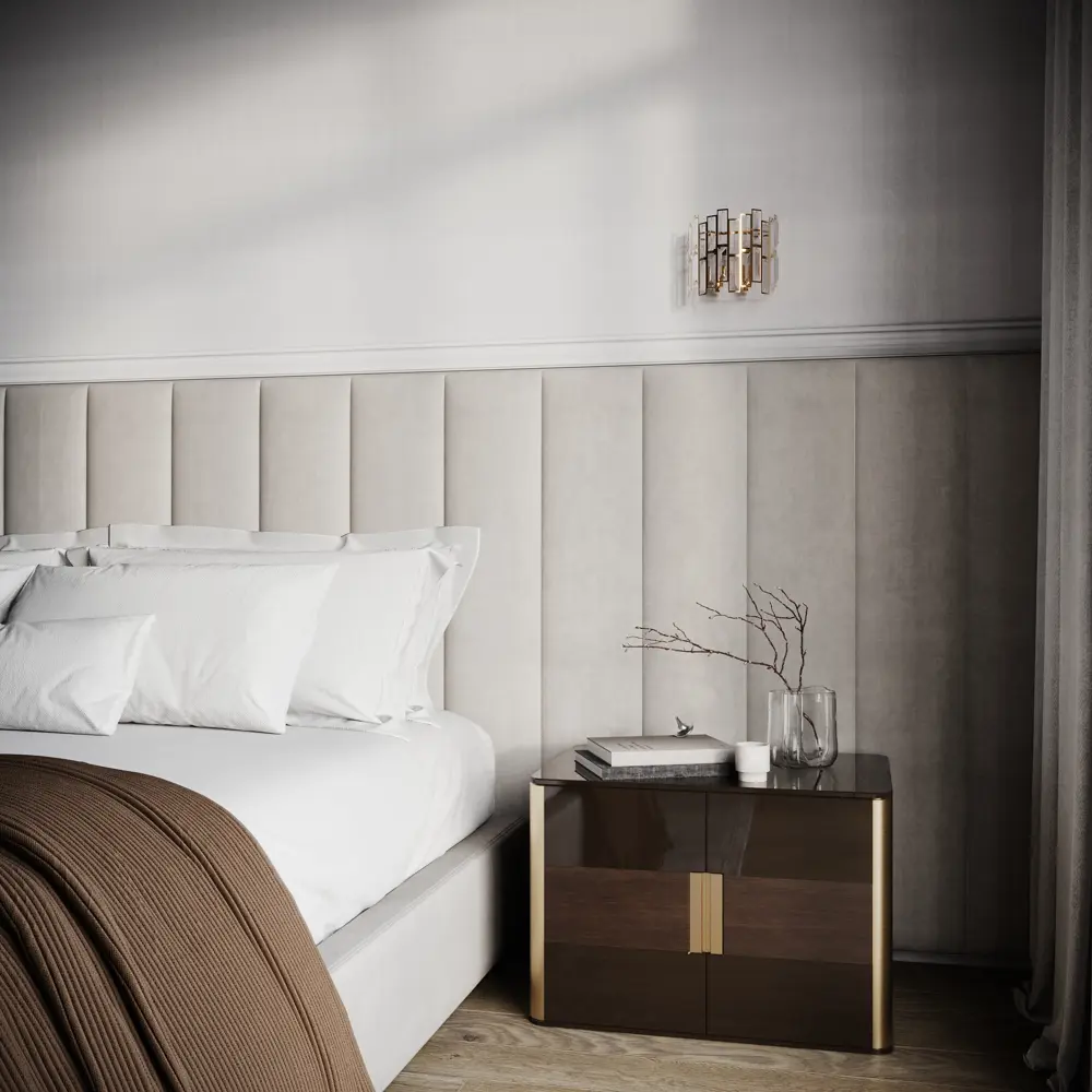 DE CITY Бра «Бриз 10» — золотой настенный светильник с двумя патронами 82312687 STLM-0024471 - Вид №9