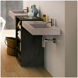 L58110DX Подвесная раковина настенная овальная Neutra Design  белая