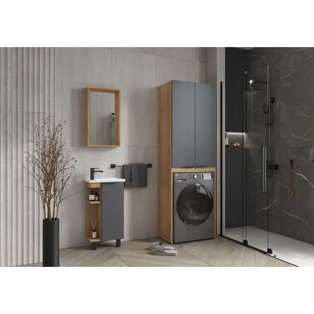 Тумба KONSENSA «СОХО» для раковины с интеллектуальной системой хранения 89381831 STLM-1538708 - Вид №7