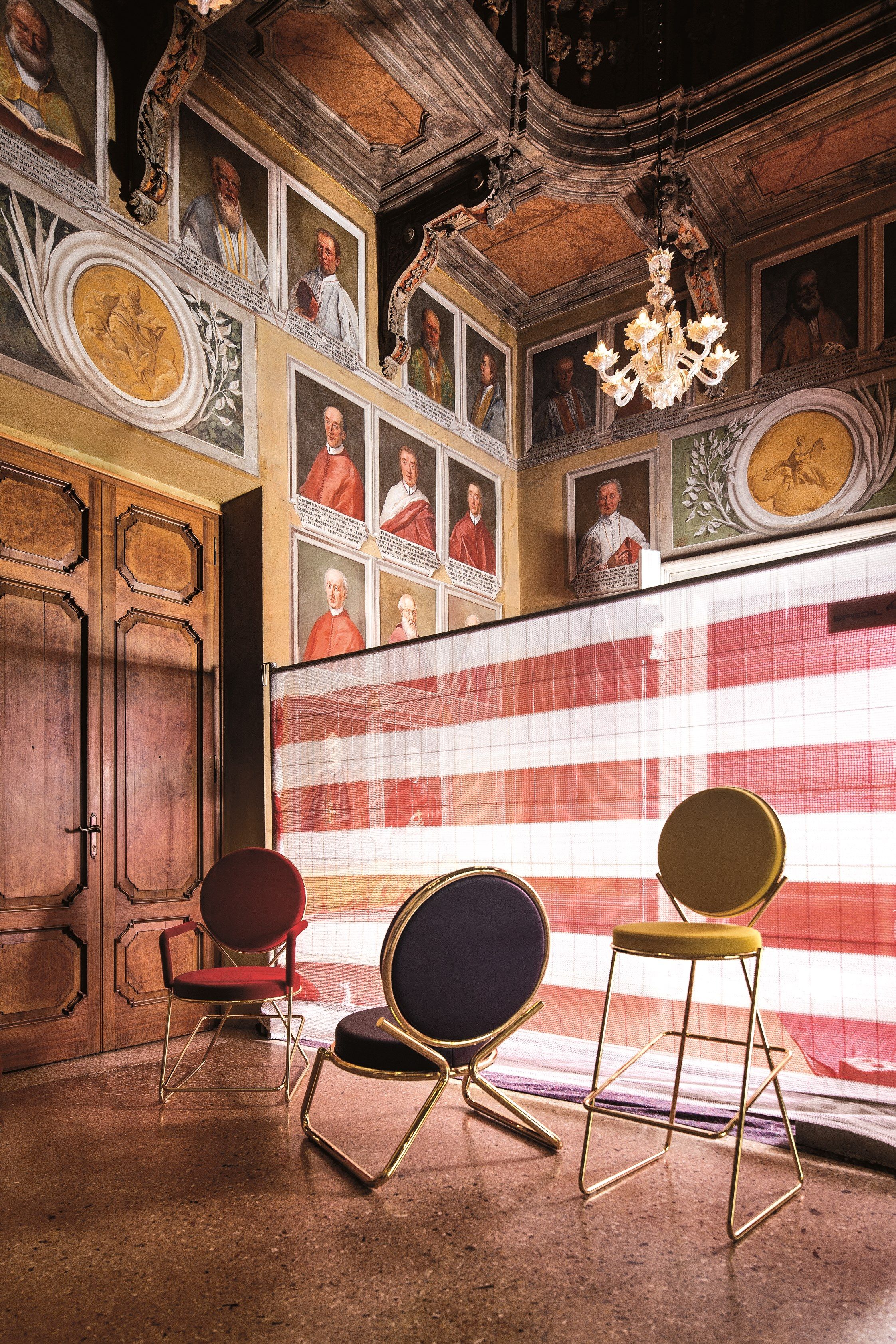 Мягкий медальон стул MOROSO Double Zero ARCH-00048737 - Вид №6