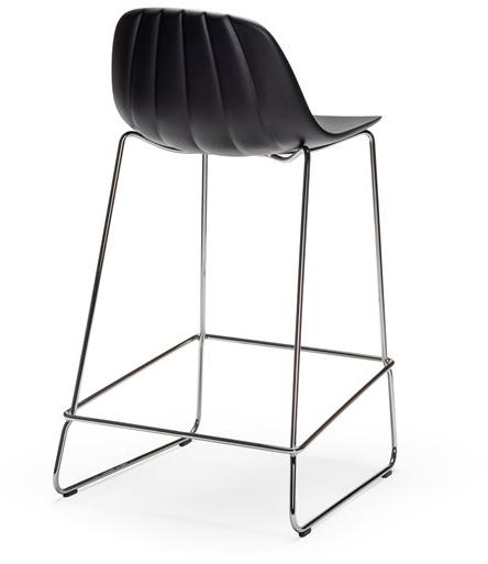 CHAIRS & MORE Стул из полиуретана на салазках с подставкой для ног Babah sun-id-1384910 - Вид №2