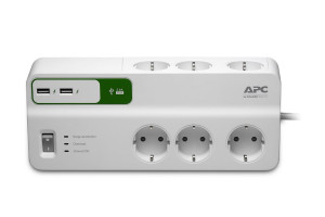 15907739 Сетевой фильтр Essential SurgeArrest 6 outlets with 5V PM6U-RS APC