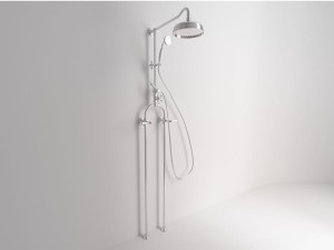 Напольная душевая колонна с переключателем с ручным душем