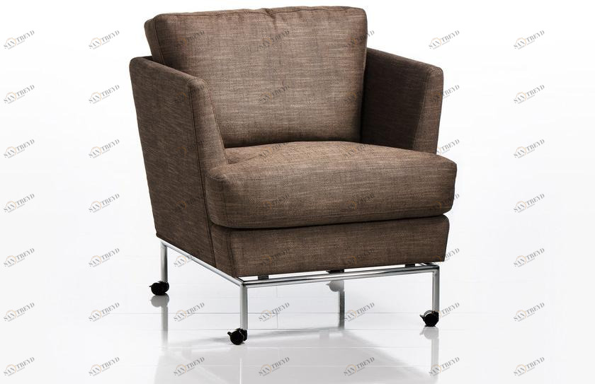 brühl Кресло из ткани с подлокотниками на колесиках Carousel sun-id-1465710