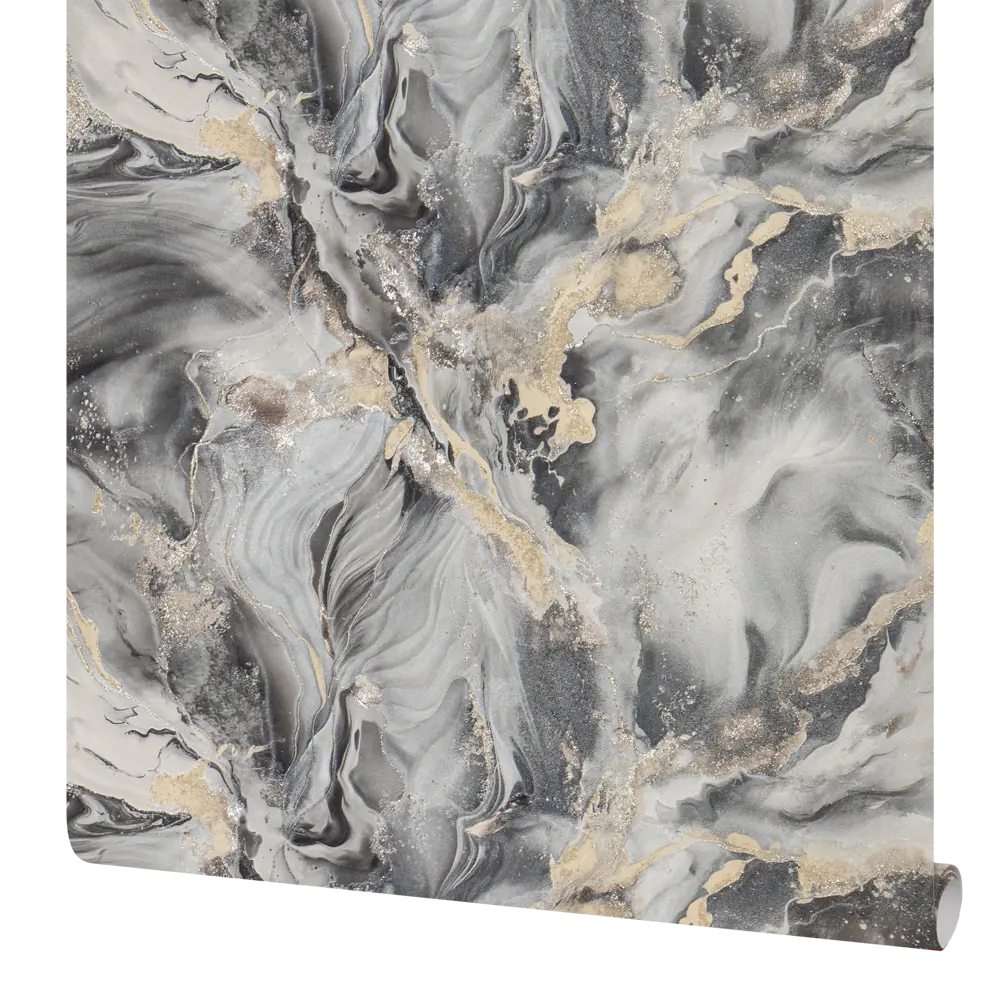 Victoria Stenova Odyssey - флизелиновые обои темно-серые для стильного интерьера 89374628 STLM-1347738