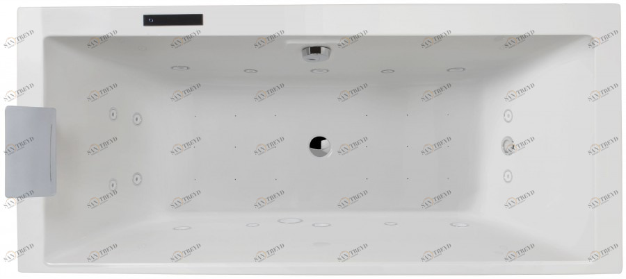 E5BD213L-00 Система excellence, прямоугольная гидромассажная ванна Jacobdelafon EVOK Santreyd