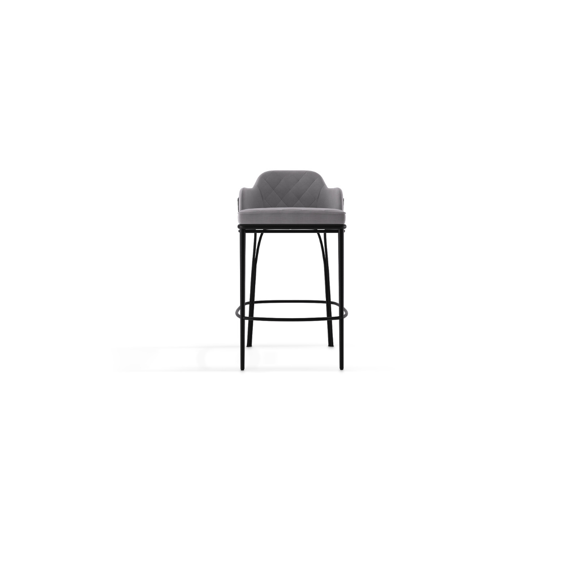 Барные стулья и табуреты Charla Grey Bar Chair Covethouse LUXXU 