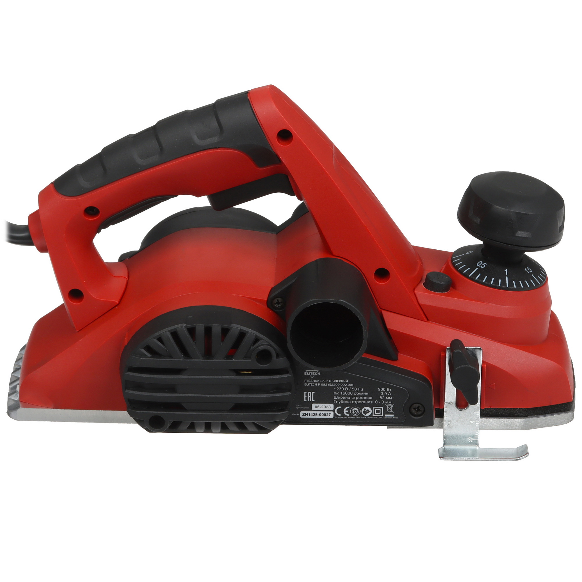 Электрорубанок ELITECH ДМ Р 082 9033361 STDN-0098563 - Вид №3