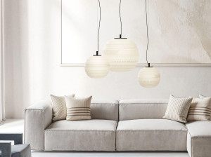 Подвесной светильник из матового стекла