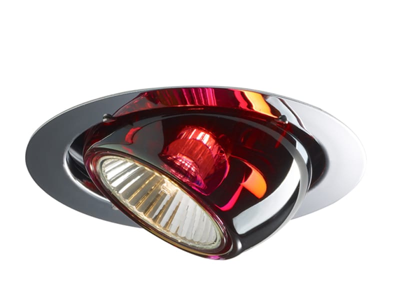 Поворотный прожектор из стали и хрусталя Fabbian Beluga Colour ARCH-00113507 - Вид №1