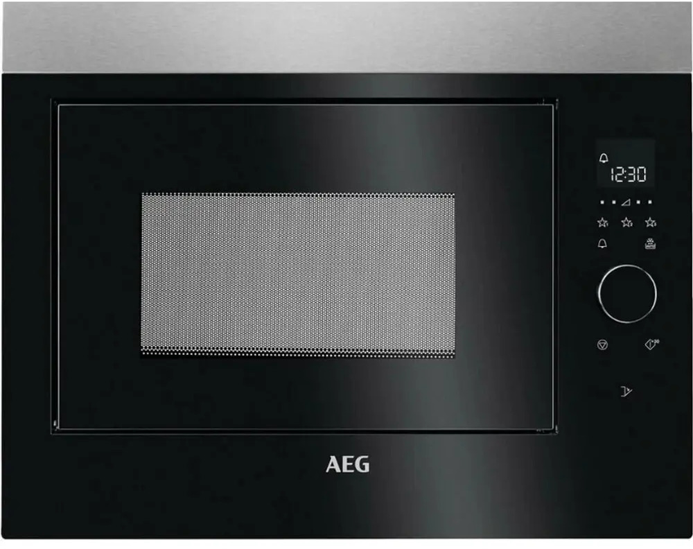 91774047 Встраиваемая микроволновая печь Aeg MBE2658SEM 26 л 59.5x45.9x40.4 см цвет черный STLM-0880584