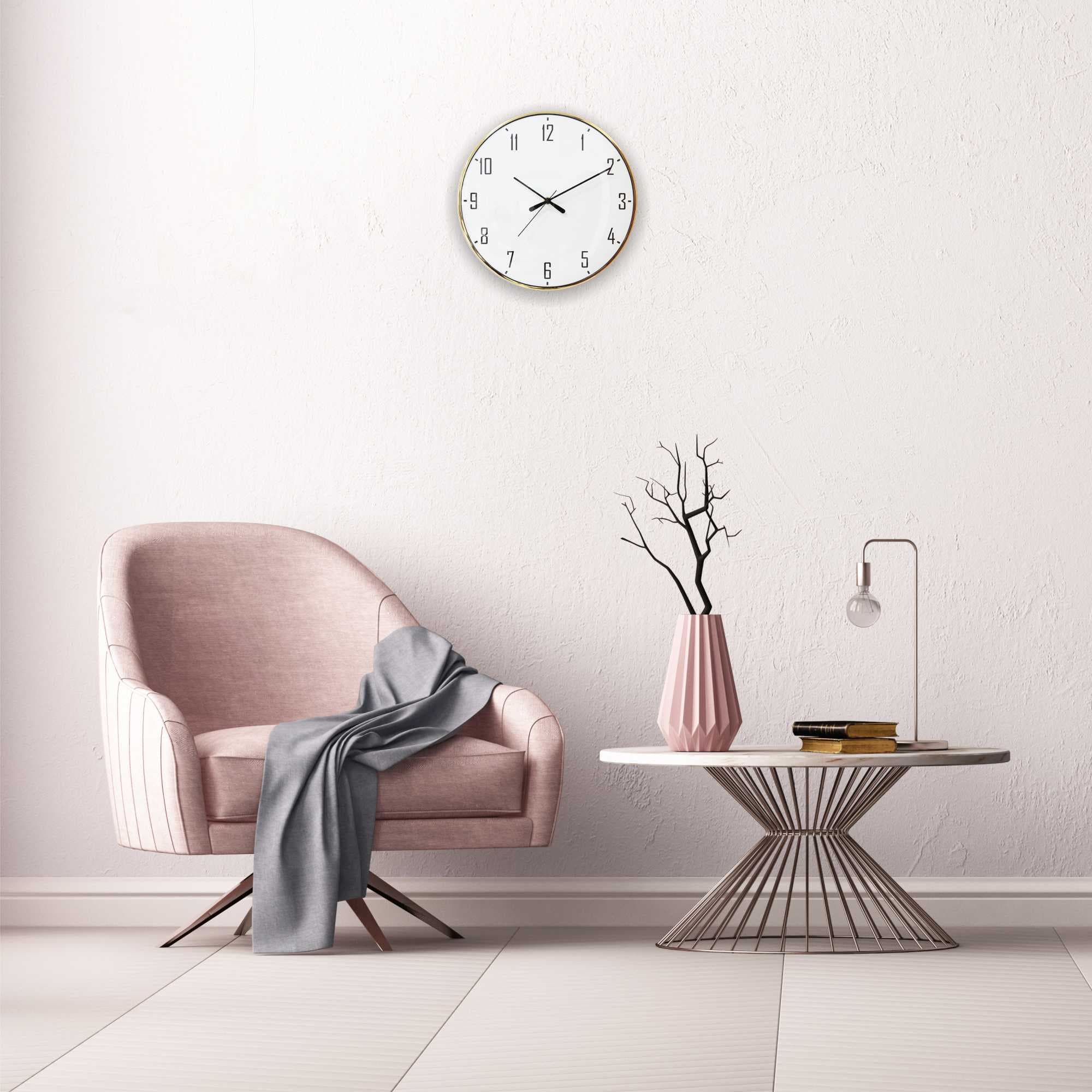 82902873 Часы настенные Apeyron ML200-915 ø33 см металл цвет золотой Декор Santreyd  - Вид №4