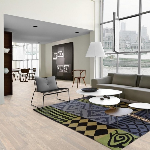 Паркетная доска Kahrs Дуб Сливки 2600200525 - Вид №7