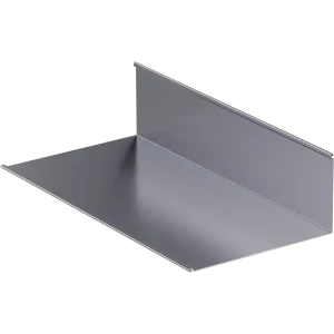 Планка примыкания нижняя 122x250x2000 мм 0.4 мм серый 86778539 STLM-2209210