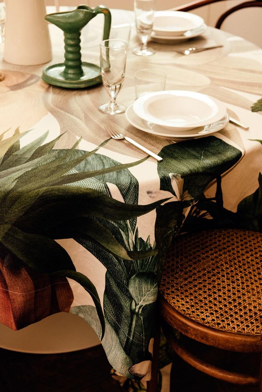 The NapKing Скатерть льняная Fritillaria sun-id-1388792 - Вид №2