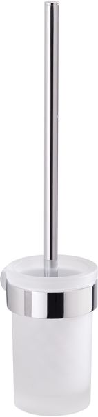 PI33-03(13) Gedy G-Pirenei, настенный стеклянный ёрш, цвет хром 