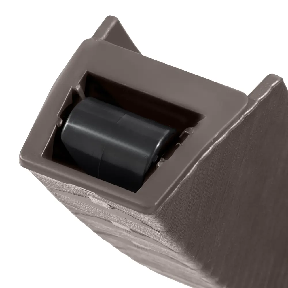 Шезлонг без подушки Rattan 187x44 см пластик серый Santreyd STLM-2071443 - Вид №7