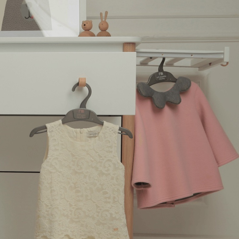 Выдвижная вешалка для комода Classic белая ELLIPSE ELLIPSE CLASSIC 351699 Белый Santreyd  - Вид №3