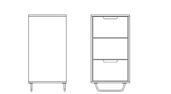Комод из ясеня In Stock Карл Андерссон ARCH-00119020 - Вид №2