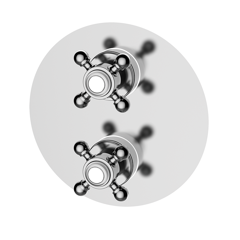 132190 PREMIUM Хром Встроенный термостатический с запорным Хром GRB MIXERS 