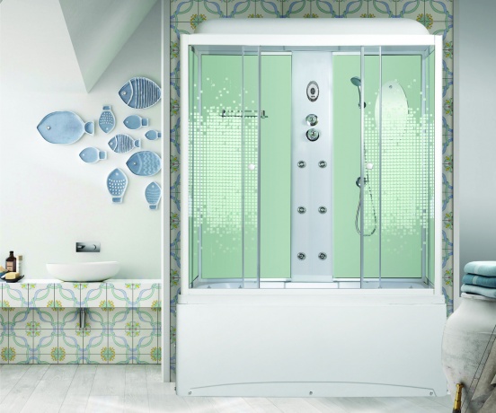 Душевая кабина NG-3150 (1500 x 700 x 2200) Santreyd NG-3150-01 - Вид №1