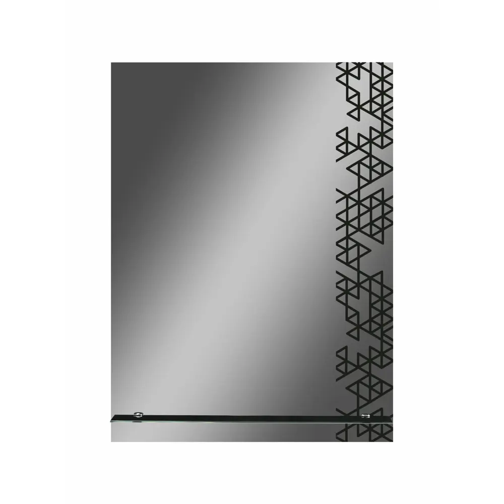 Зеркало для ванной Lofi с полкой 50x70 см 89180037 STLM-2146374 Santreyd
