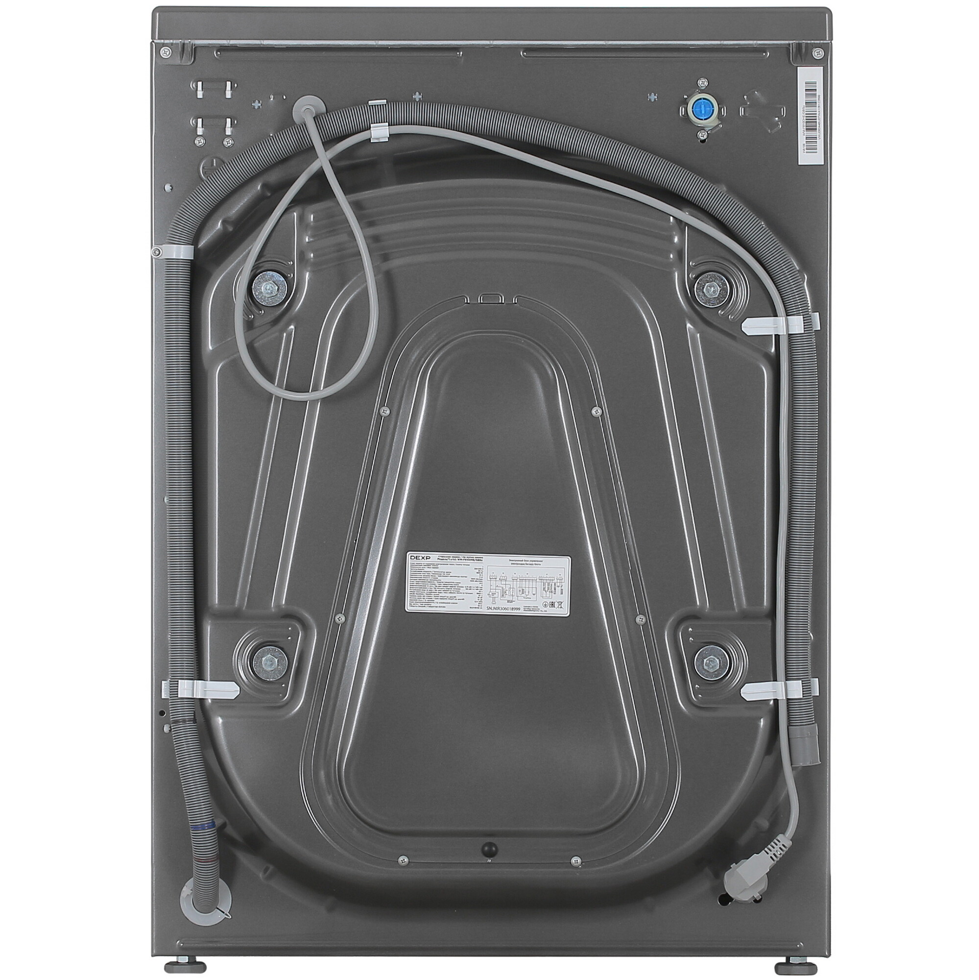 5098410 Стиральная машина DEXP WM-F610DHE/GBSu серый STDN-0014806 - Вид №9