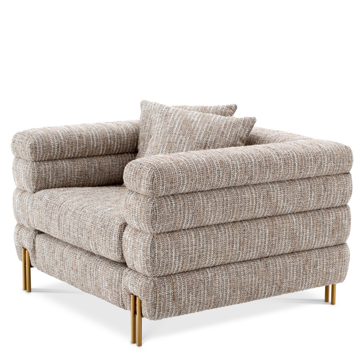 Тканевое кресло с подлокотниками Eichholtz York ARCH-00069974 - Вид №1