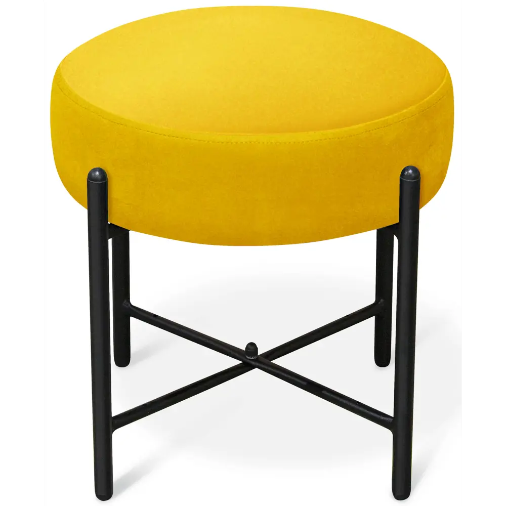 Пуф Sheffilton SHT-B4 41x41x40 см металл цвет золотой STLM-2016817