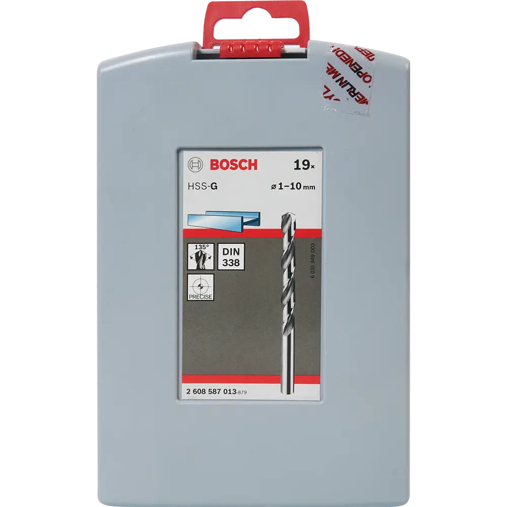 Набор свёрл по металлу Bosch 10x87 мм, 19 шт BOSCH PROFESSIONAL STLM-2198643 - Вид №2