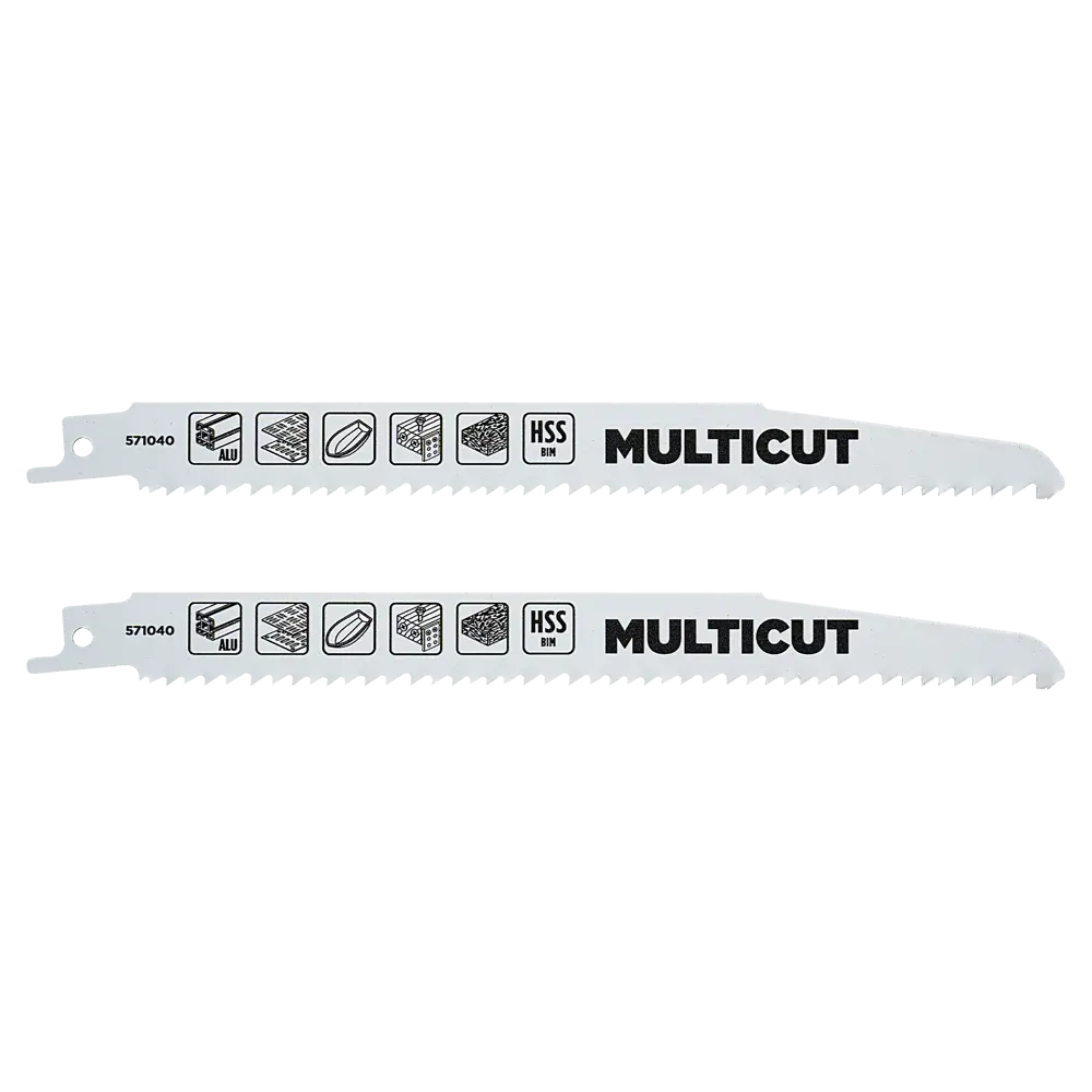 Набор полотен для сабельной пилы по дереву и металлу KWB 571040, 2 шт STLM-2084872