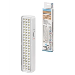 92012826 Светильник светодиодный аккумуляторный СБА 60 LED DC Li-ion 3.7 В 1.5 А*ч 3-5 ч,пластик Народный STLM-1542046